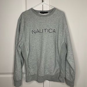 Nautica grey crewneck.